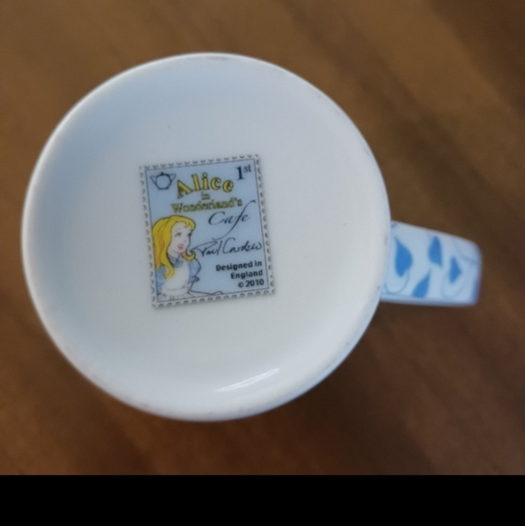 Coffee Cup Mug PAUL Cardew 2008 Alice In Wonderland Queen Of Hearts Coll… - Picture 2 of 6